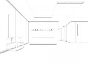 office meeting room reception hall 08 Model 3D
