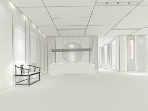 office meeting room reception hall 08 Model 3D