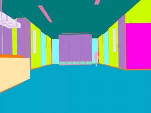 office meeting room reception hall 08 Model 3D