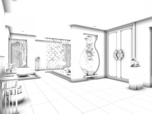 office meeting room reception hall 09 Modèle 3D