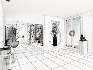 office meeting room reception hall 09 Modèle 3D