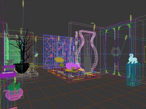 office meeting room reception hall 09 Modèle 3D