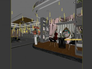 office meeting room reception hall 11 3D Model