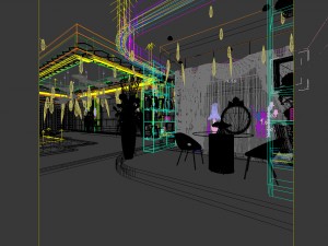 office meeting room reception hall 11 3D Model