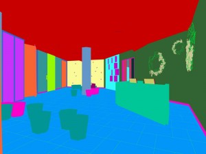 office meeting room reception hall 13 3D Model