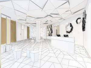 office meeting room reception hall 13 3D Model