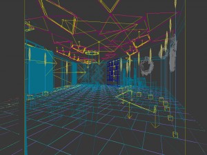 office meeting room reception hall 13 3D Model