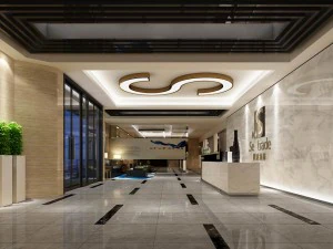 사무실 회의실 리셉션 홀 14 3D 모델