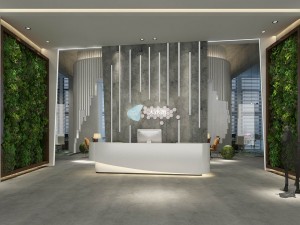 office meeting room reception hall 16 3D Model