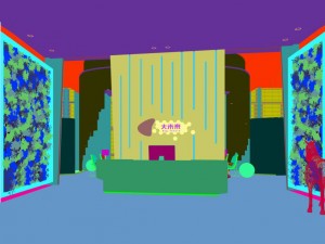 office meeting room reception hall 16 3D Model