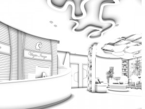 office meeting room reception hall 17 3Dモデル