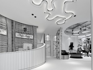 office meeting room reception hall 17 3Dモデル
