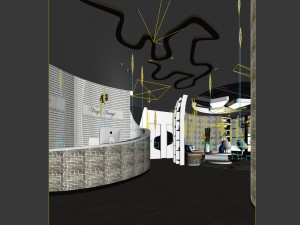 office meeting room reception hall 17 3Dモデル