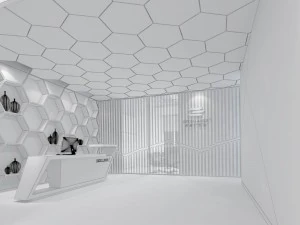 office meeting room reception hall 18 3D Model