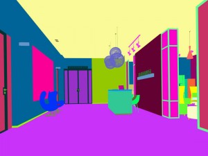 office meeting room reception hall 19 3D Модель
