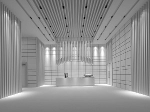 office meeting room reception hall 20 Modello 3D