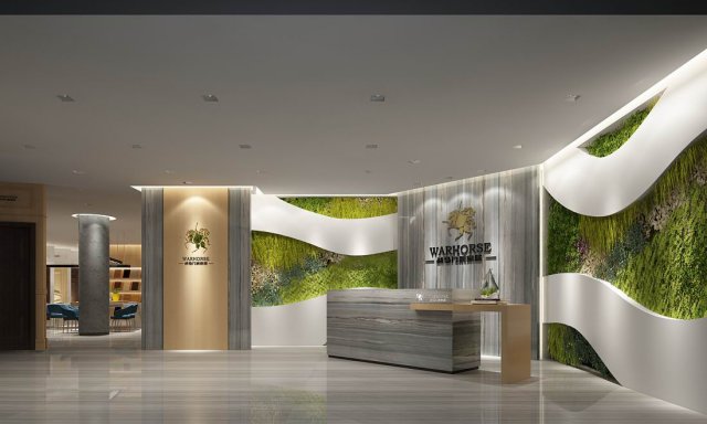 office meeting room reception hall 21 Model 3D .c4d .max .obj .3ds .fbx .stl .blend 