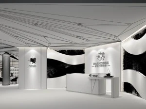office meeting room reception hall 21 3D Model