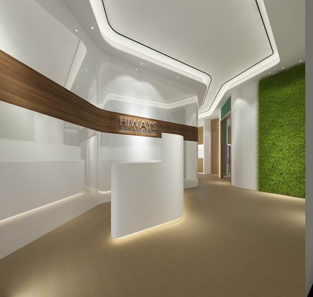 office meeting room reception hall 22 Modelo 3D .c4d .max .obj .3ds .fbx .stl .blend 