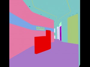 office meeting room reception hall 22 Modelo 3D