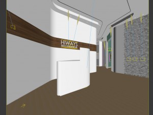 office meeting room reception hall 22 Modelo 3D