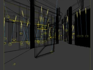 office meeting room reception hall 22 3D Model