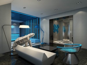office meeting room reception hall 23 3D Model
