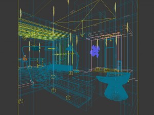 office meeting room reception hall 23 Modello 3D