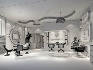 office meeting room reception hall 25 3D Модель