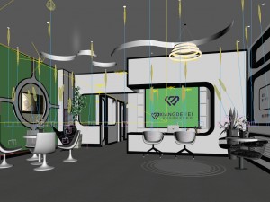 office meeting room reception hall 25 3D Модель