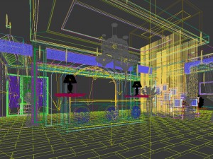 office meeting room reception hall 26 3D Model