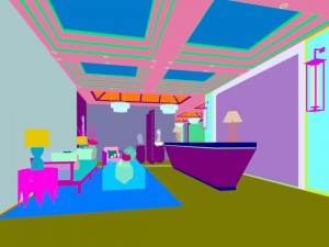 office meeting room reception hall 27 Model 3D