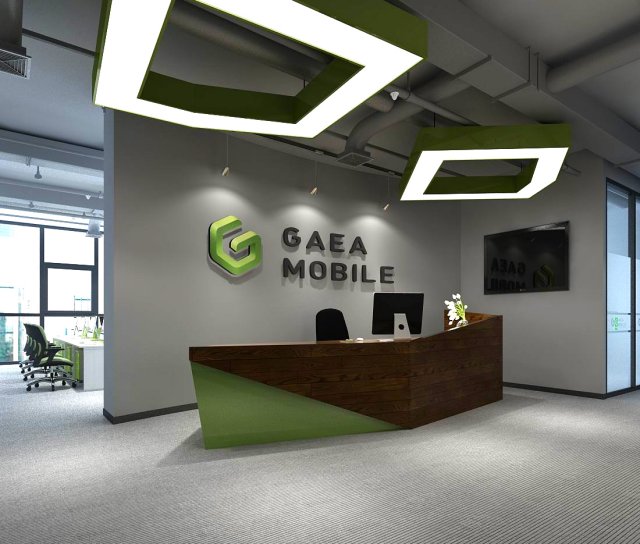 office meeting room reception hall 28 3D Model .c4d .max .obj .3ds .fbx .stl .blend 
