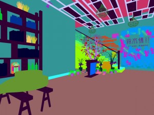 office meeting room reception hall 29 3D Модель