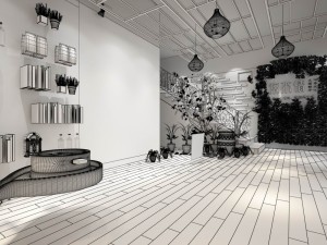 office meeting room reception hall 29 3D Модель