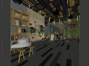 office meeting room reception hall 29 3D Модель