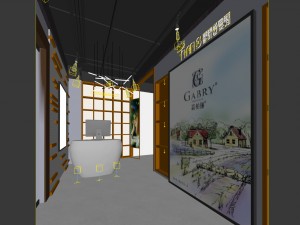 office meeting room reception hall 30 3D Model
