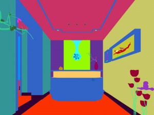 office meeting room reception hall 31 3D Model
