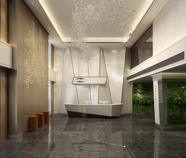 office meeting room reception hall 34 3D Model .c4d .max .obj .3ds .fbx .stl .blend 