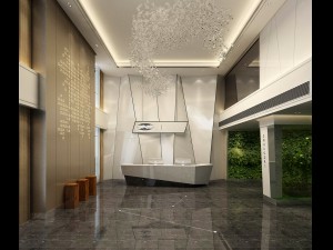 office meeting room reception hall 34 3D Model