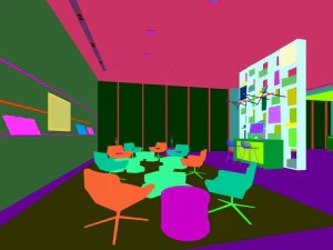 office reception hall design complete 02 3D Model