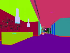 office reception hall design complete 02 3D Model