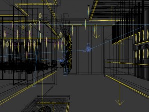 office reception hall design complete 03 3D Model