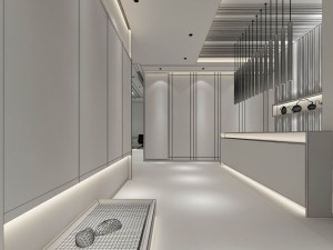 office reception hall design complete 03 3D Model