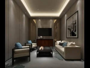 office reception hall design complete 03 3D Model