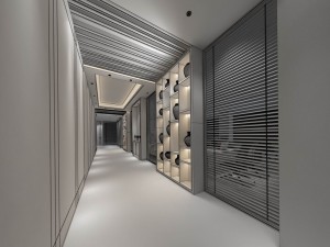 office reception hall design complete 04 3D Модель