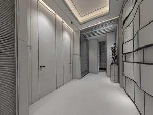 office reception hall design complete 04 3D Model