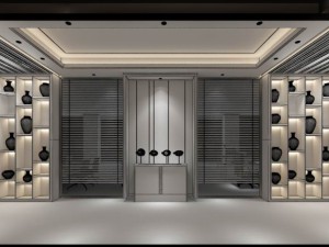 office reception hall design complete 04 3D Модель