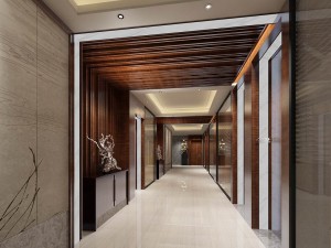 office reception hall design complete 05 3D Model