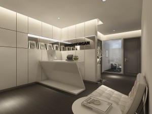 office reception hall design complete 06 3D Model